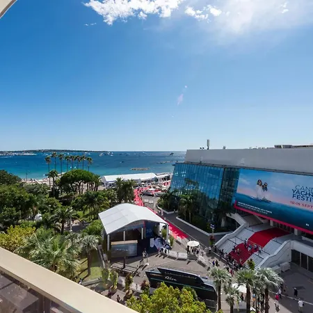 1-br On The Croisette Palais Des Festivals 아파트