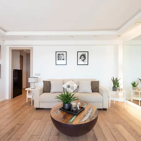 1-br On The Croisette Palais Des Festivals 아파트 *